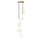 Z-Lite Farrell 5 Light Chandelier, 12in. W x 13.75in. H, Modern Gold 3043P7-5R-MGLD - alternate 3